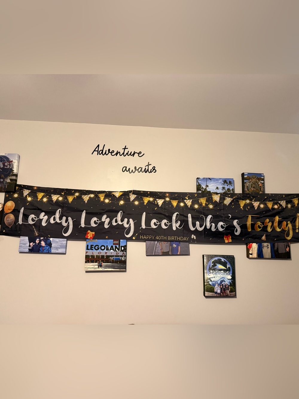 40th birthday decorations